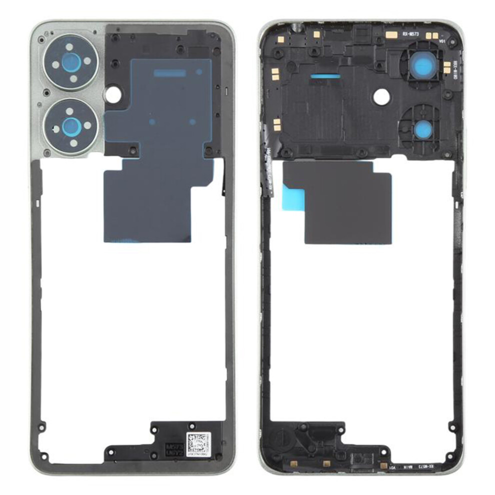 (Green) For Xiaomi Redmi 13C 5G Oem Middle Housing Plate Frame Part (Without Logo) Green 6914272865516