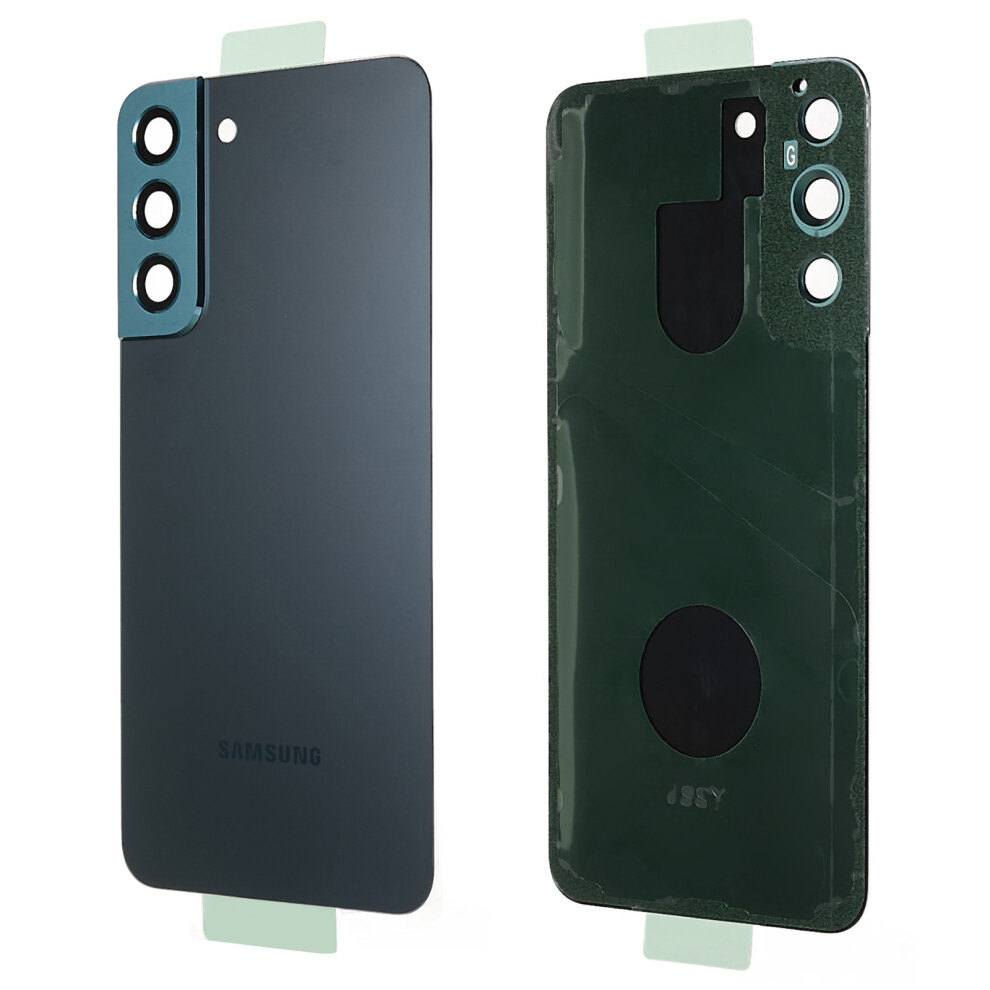 (Green) For Samsung Galaxy S22+ 5G S906 Battery Housing With Adhesive Sticker+Camera Lens Cover Green 6914273331645