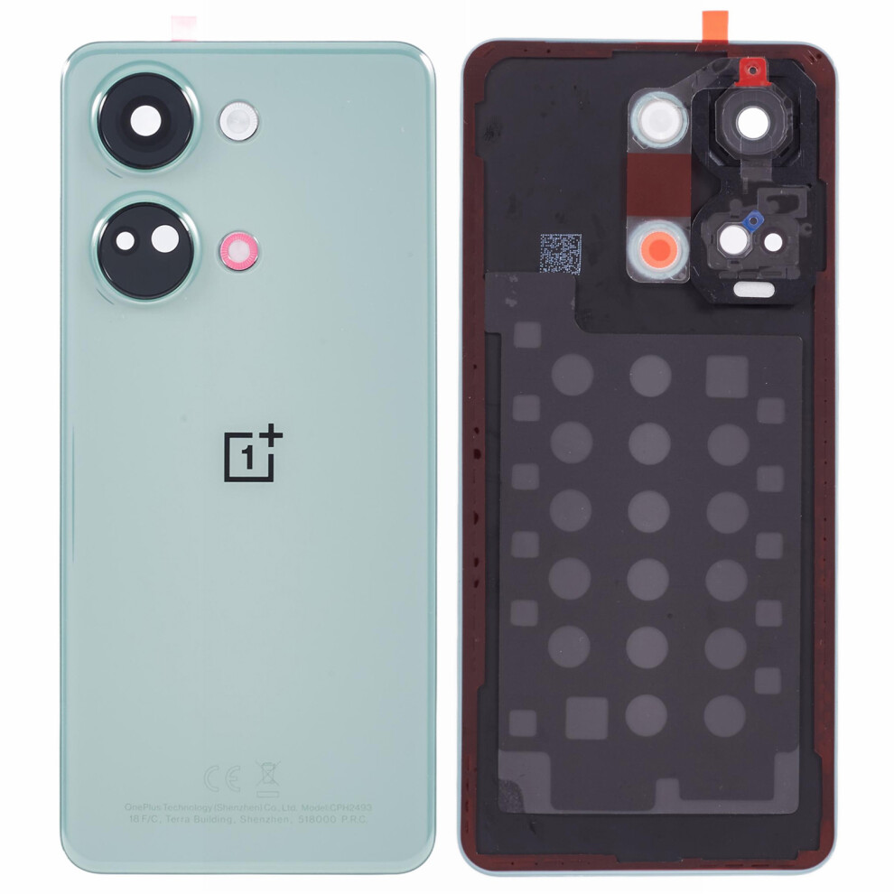 (Green) For Oneplus Nord Ce3 5G Oem Battery Housing With Adhesive Sticker+Camera Lens Cover Green 6914270831827