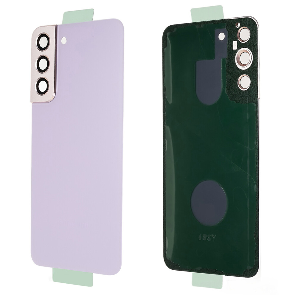 (Violet) For Samsung Galaxy S22+ 5G S906 Battery Housing With Adhesive Sticker+Camera Lens Cover 6914273918280