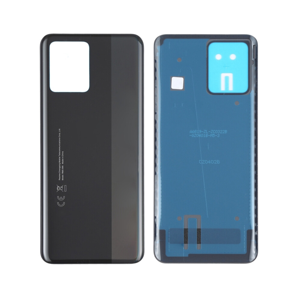 (Black) For Realme 8 4G Back Battery Housing Cover Replacement Part Black 6914272579222