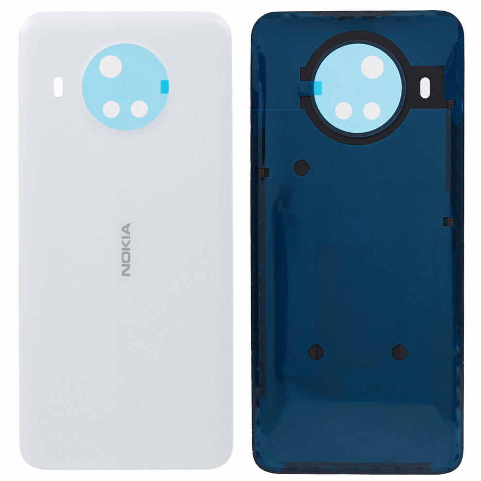 (Snow) For Nokia X10 5G Ta-1350 Ta-1332 Oem Battery Housing Cover Replace Part With Adhesive Sticker 6914273018973