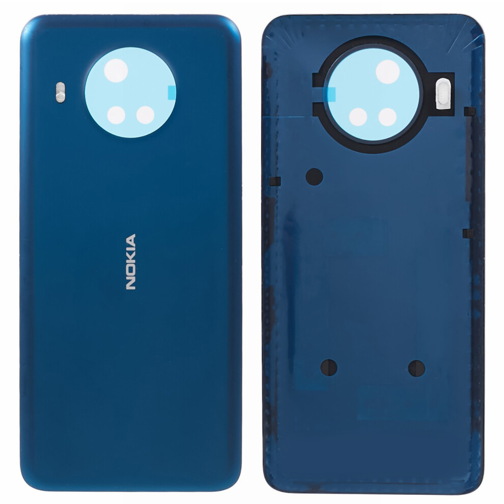 (Forest) For Nokia X10 5G Ta-1350 Ta-1332 Oem Battery Housing Cover Replace Part With Adhesive Sticker 6914273456577