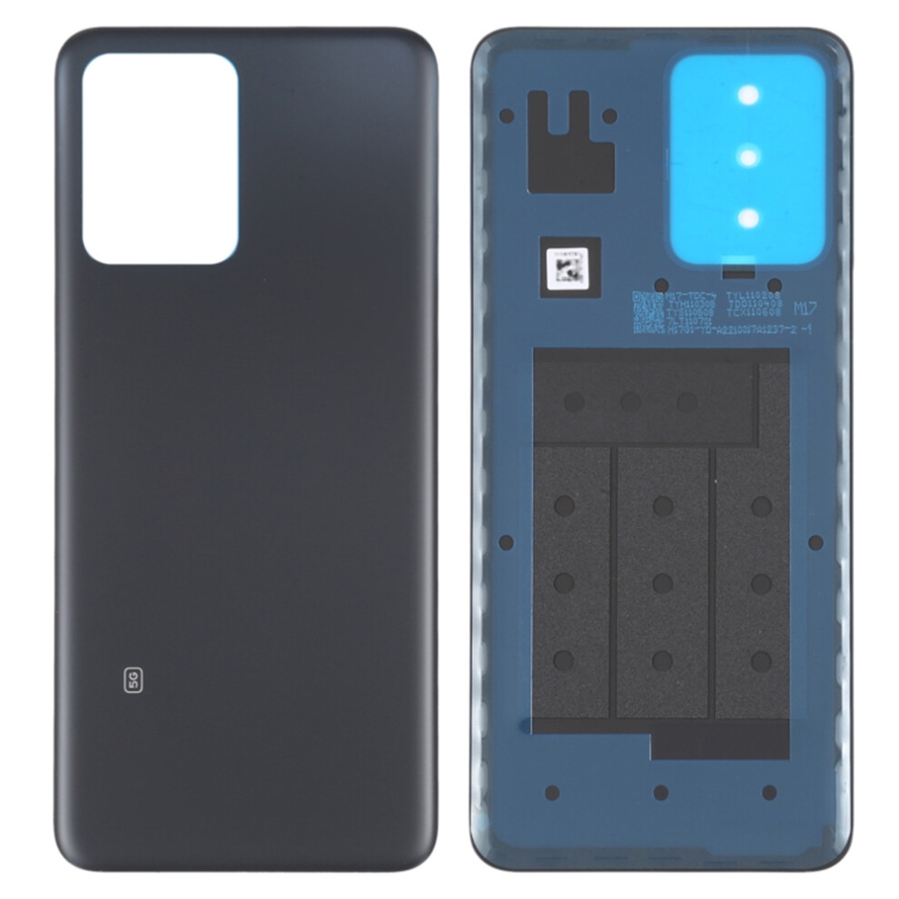 (Black) For Xiaomi Redmi Note 12 5G (India)/(Global) Oem Rear Housing Back Cover Replacement Black 6914272891492