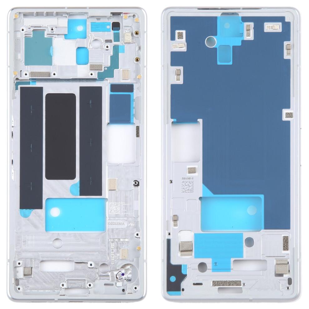 (Silver) For Google Pixel 7A Oem Middle Plate Frame Replacement (Without Logo) Silver 6914275333142