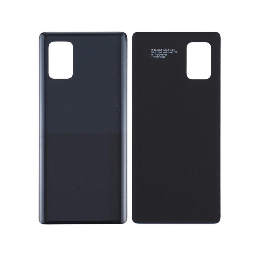 (Black) For Samsung Galaxy A71 5G Sm-A716 Back Battery Housing Cover Replacement Part Black 6914277726942