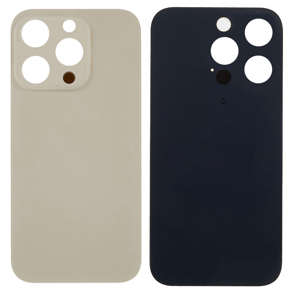 (Gold) For Iphone 14 Pro Battery Housing Cover Repair Part (Without Logo) Gold 6914277979096