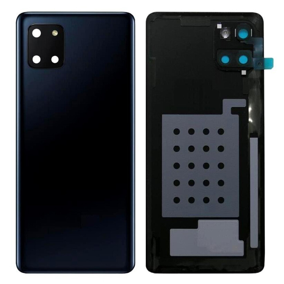 (Black) For Samsung Galaxy Note10 Lite 4G N770 Battery Housing With Adhesive Sticker+Camera Lens Cover Black 6914277873240