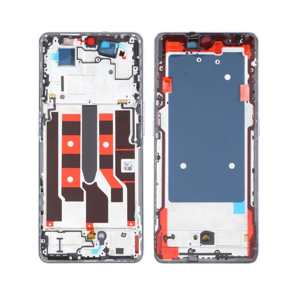 (Blue) For Oppo Reno8 T 5G Phone Middle Plate Frame Repair Part (A-Side) (Without Logo) Blue 6914275492948