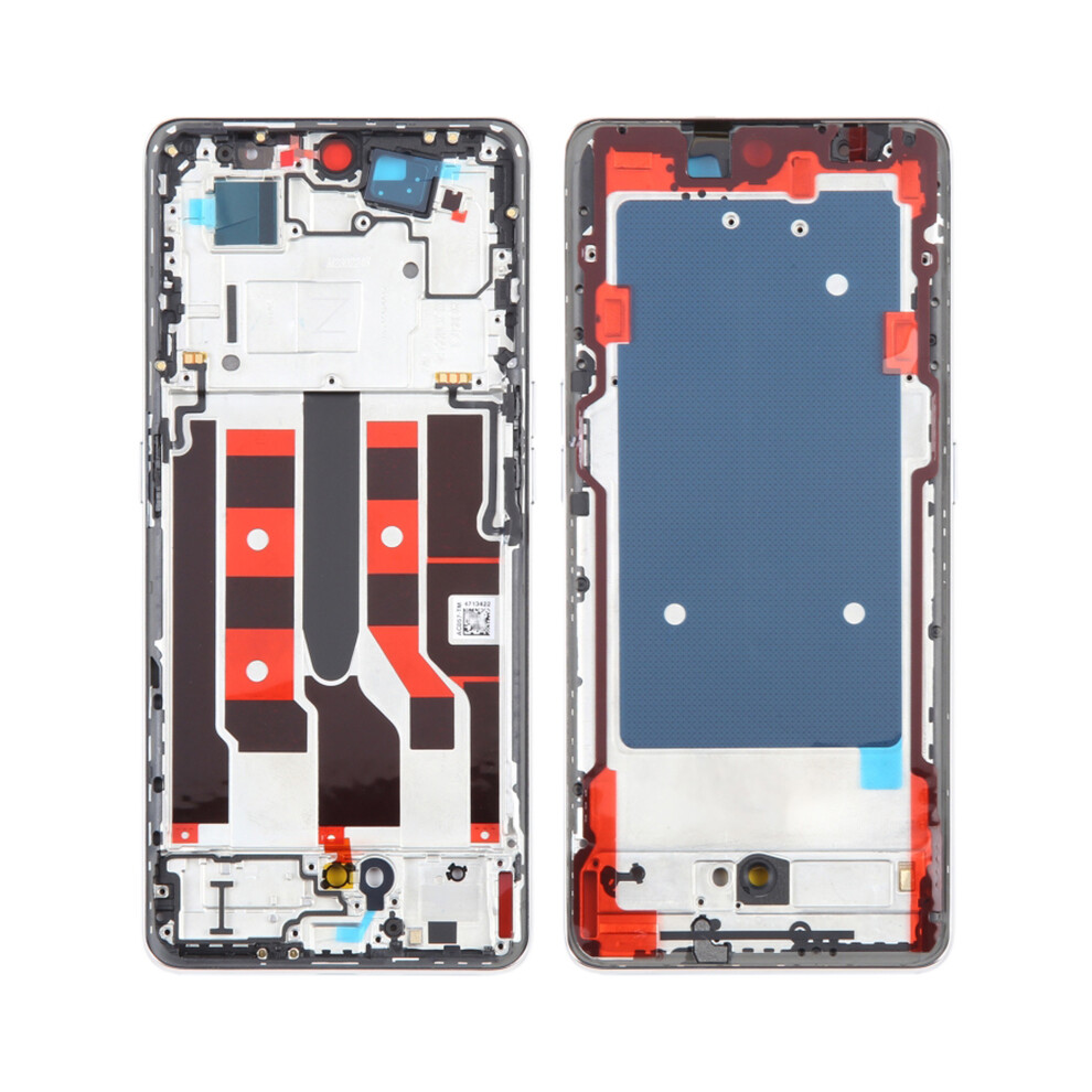 (Gold) For Oppo Reno8 T 5G Phone Middle Plate Frame Repair Part (A-Side) (Without Logo) Gold 6914270117747