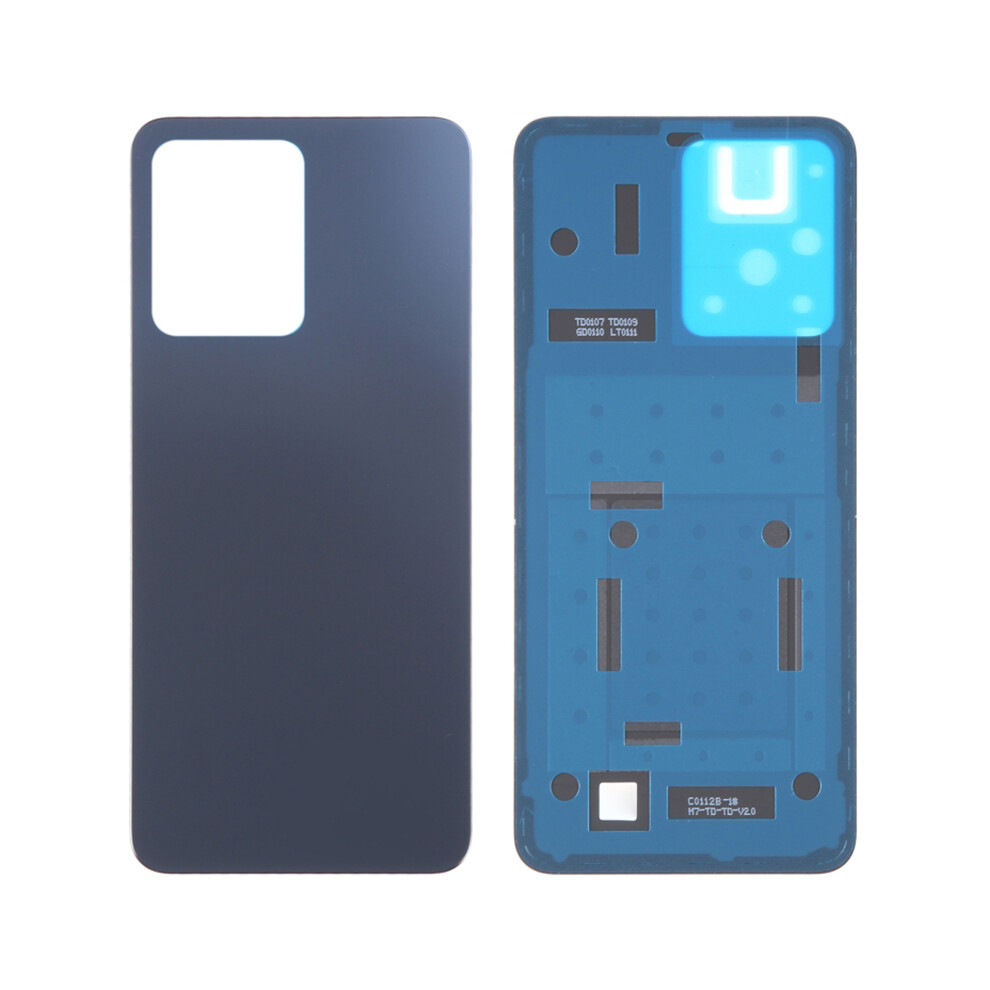 (Black) For Xiaomi Redmi Note 12 4G Oem Battery Door Cover Replacement Part Black 6914271113281