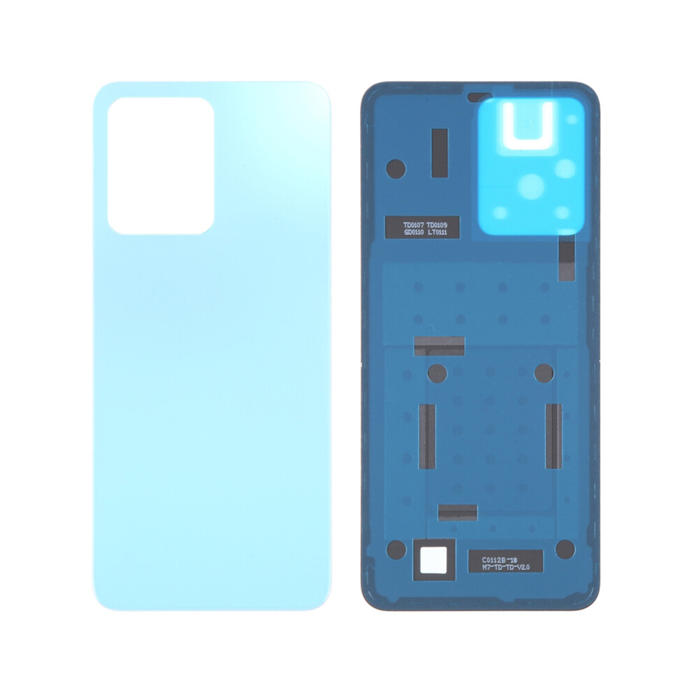 (Blue) For Xiaomi Redmi Note 12 4G Oem Battery Door Cover Replacement Part Blue 6914278016097