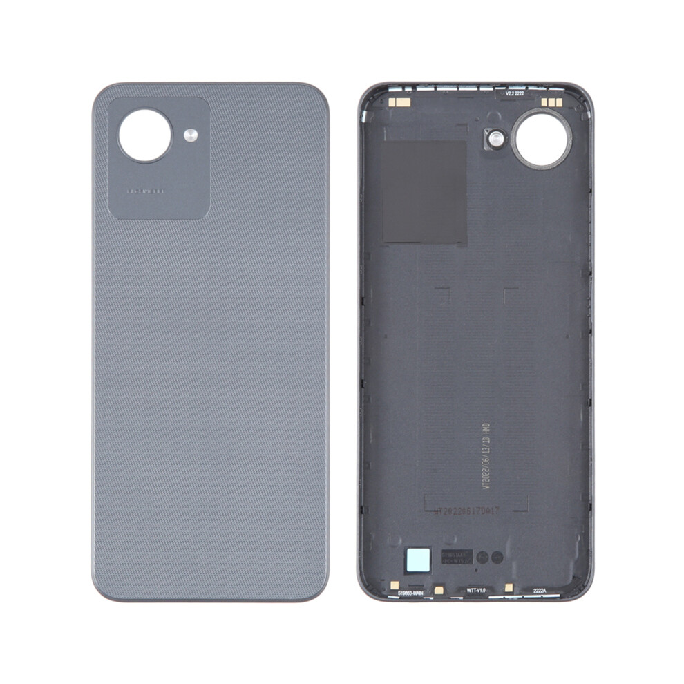 (Grey) For Realme C30 Oem Cell Phone Rear Housing Back Cover Replacement Parts Grey 6914271300957
