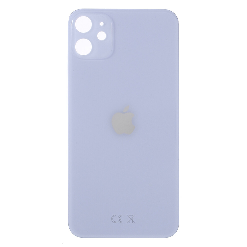 (Purple) For Iphone 11 Back Battery Housing Cover Replacement Part (Eu Version) Purple 6914278073540