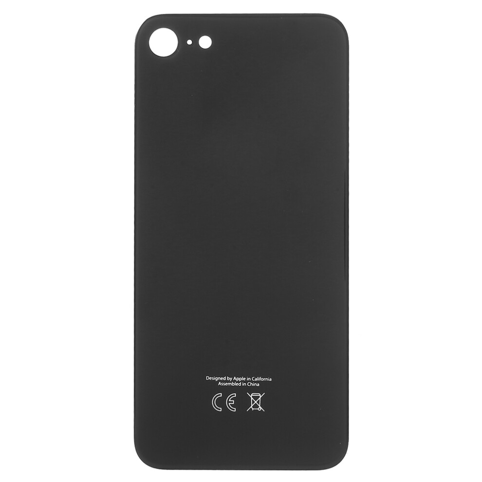 (Black) For Iphone 8 Back Battery Housing Cover Replacement Part (Eu Version) (Big Hole) Black 6914274378847