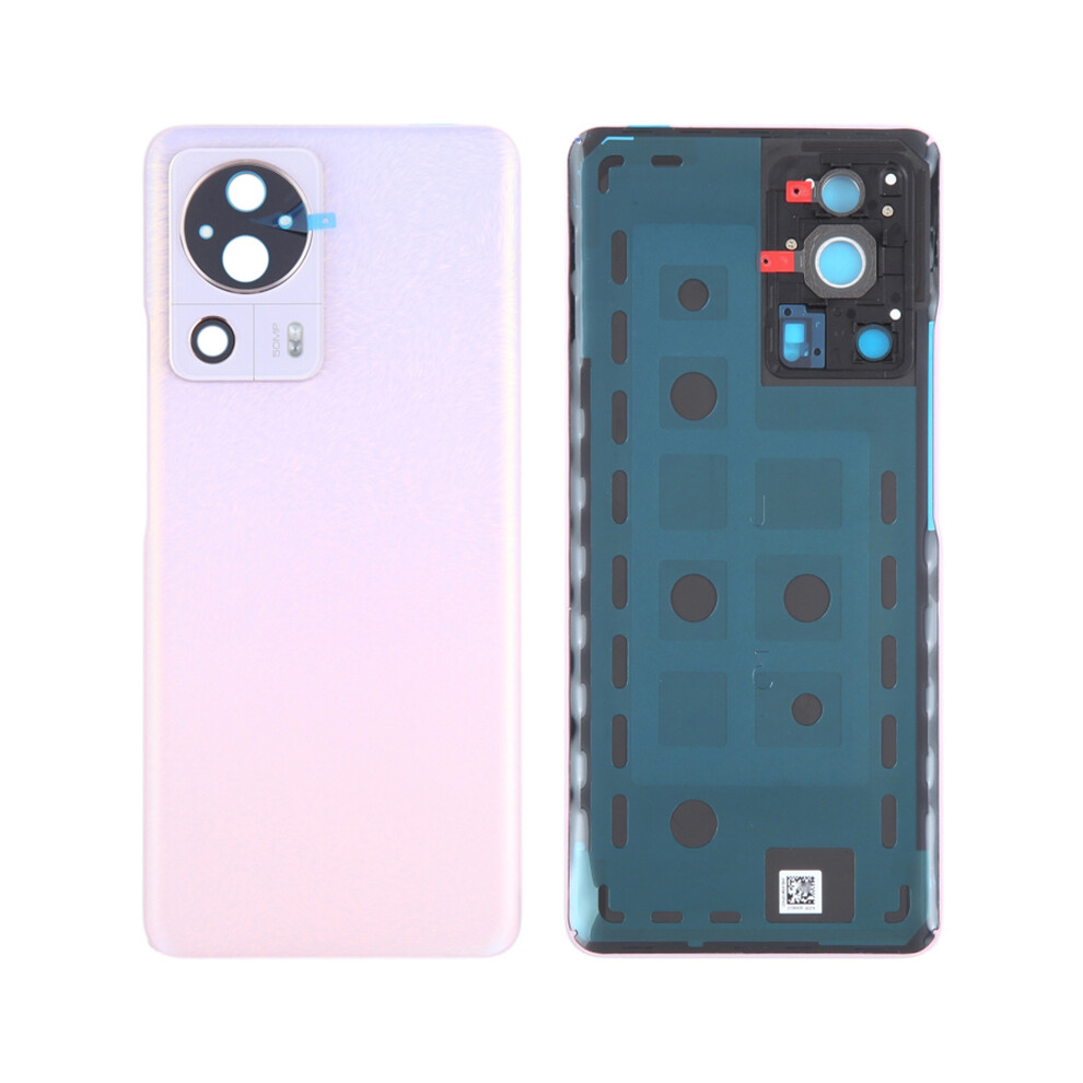 (Pink) For Xiaomi 13 Lite Oem Battery Housing Back Cover With Camera Ring Lens Cover Replacement Pink 6914275000372