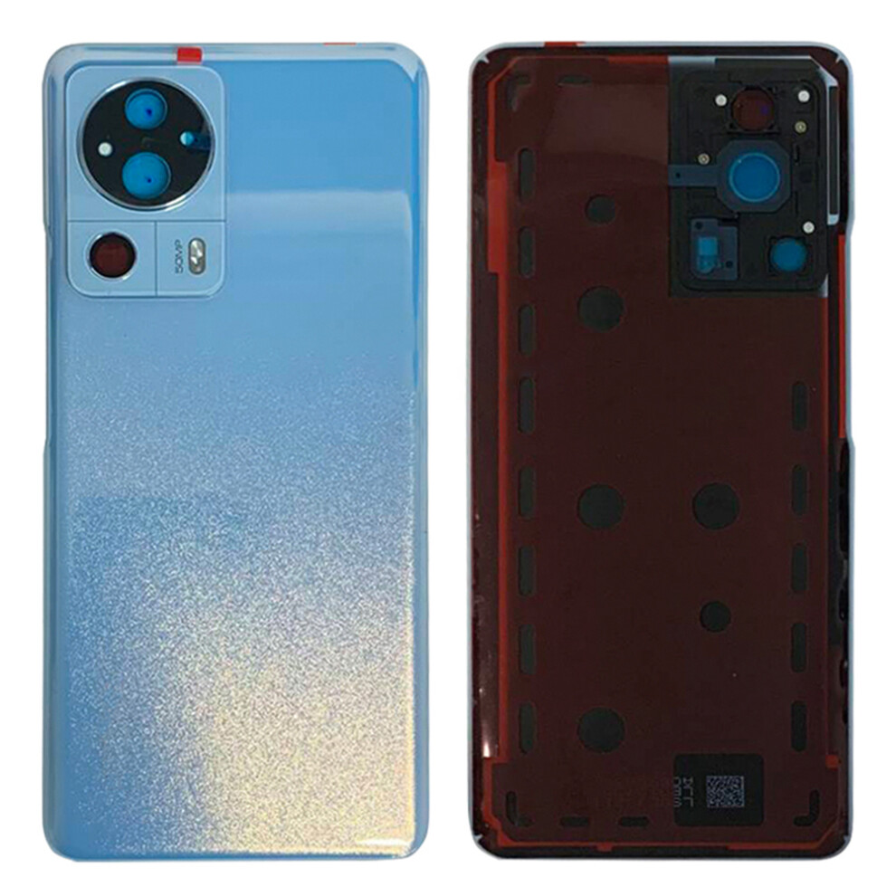 (Blue) For Xiaomi 13 Lite Oem Battery Housing Back Cover With Camera Ring Lens Cover Replacement Blue 6914278707056