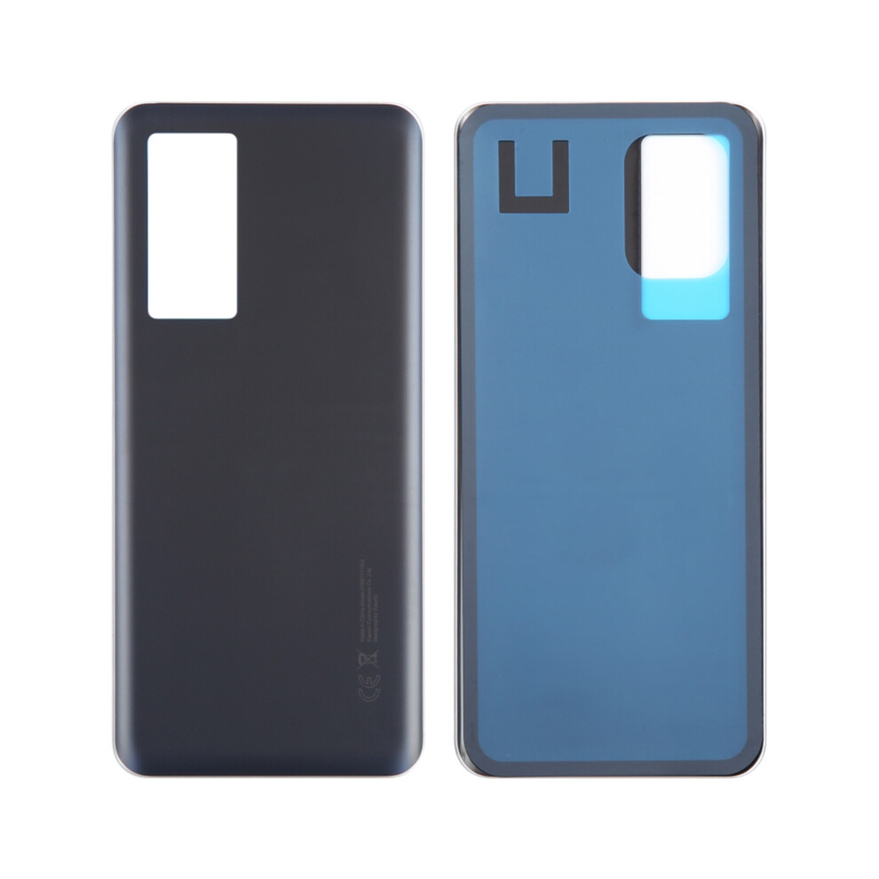 (Black) For Xiaomi Redmi K50 Ultra Battery Housing Back Cover Replacement Part Black 6914272347081