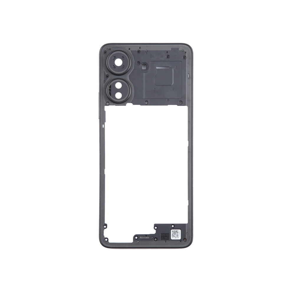 (Black) For Xiaomi Redmi 13C 4G Oem Middle Housing Plate Frame Part (Without Logo) Black 6914271679534