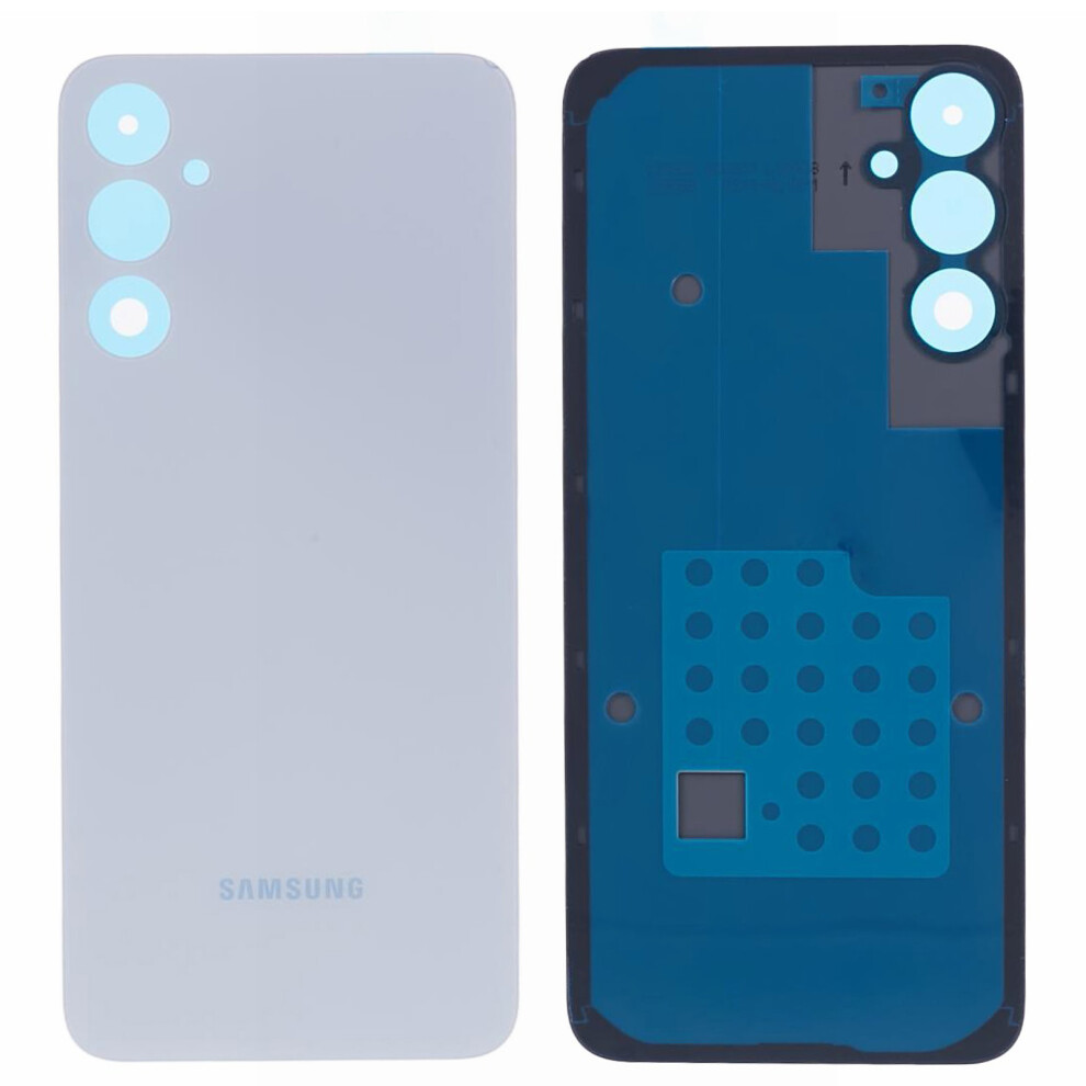 (Silver/Silver) For Samsung Galaxy A05s 4G A057 Oem Back Battery Housing Cover With Adhesive Sticker Silver 6914278229978