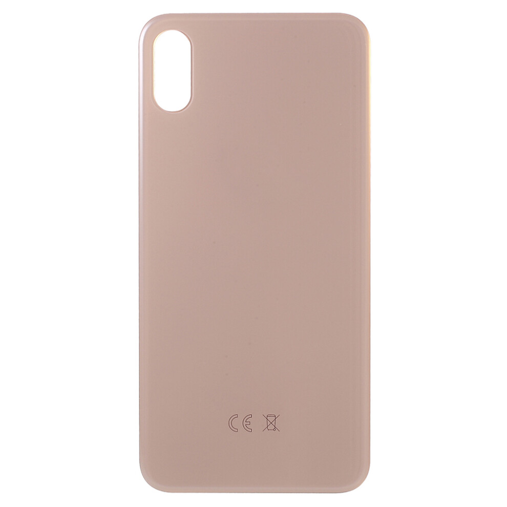 (Gold) For Iphone Xs Back Battery Housing Cover Replacement Part (Eu Version) (Big Hole) Gold 6914279063199