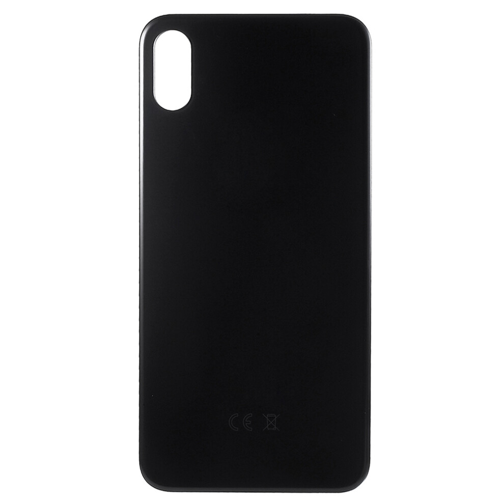 (Black) For Iphone Xs Back Battery Housing Cover Replacement Part (Eu Version) (Big Hole) Black 6914276002900