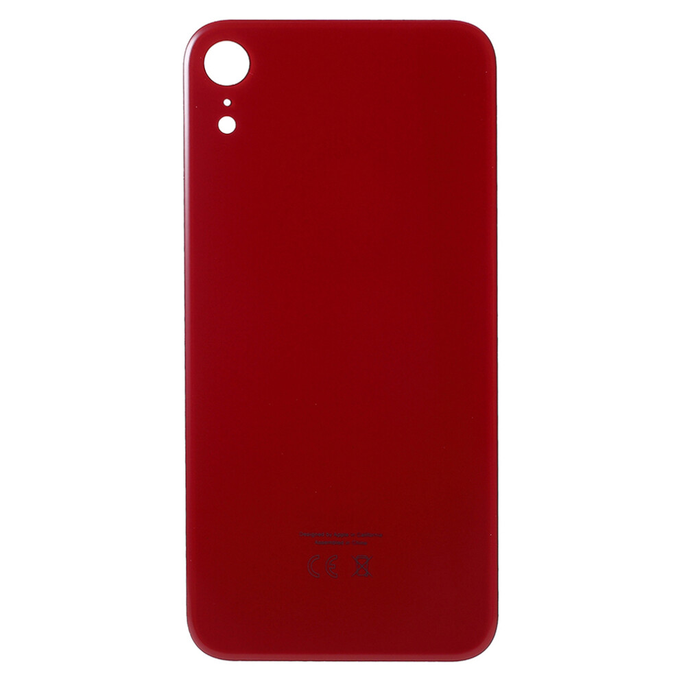 (Red) For Iphone Xr Back Battery Housing Cover Replacement Part (Eu Version) (Big Hole) Red 6914279040336