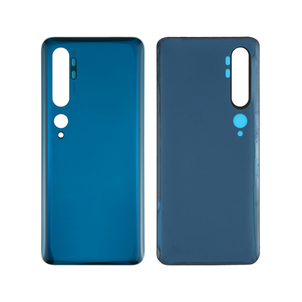 (Blue) For Xiaomi Mi Cc9 Pro/Mi Note 10/Mi Note 10 Pro Back Battery Housing Cover Replacement Blue 6914272699876