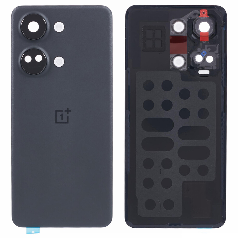 (Grey) For Oneplus Nord 3 5G Oem Battery Housing With Adhesive Sticker+Camera Lens Cover Grey 6914272172720