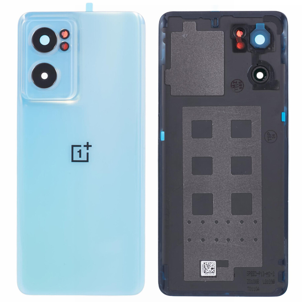 (Blue) For Oneplus Nord Ce 2 5G Oem Battery Housing With Adhesive Sticker+Camera Lens Cover Blue 6914279814272