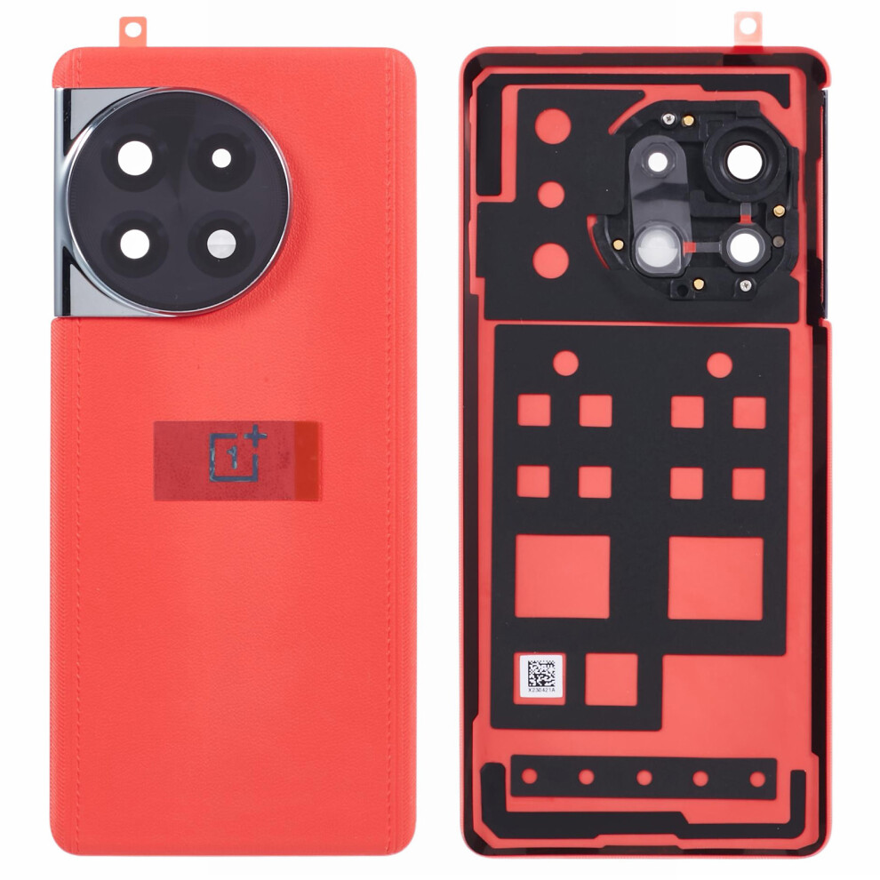 (Red) For Oneplus 11R 5G Oem Battery Housing With Adhesive Sticker+Camera Lens Cover Red 6914279060990