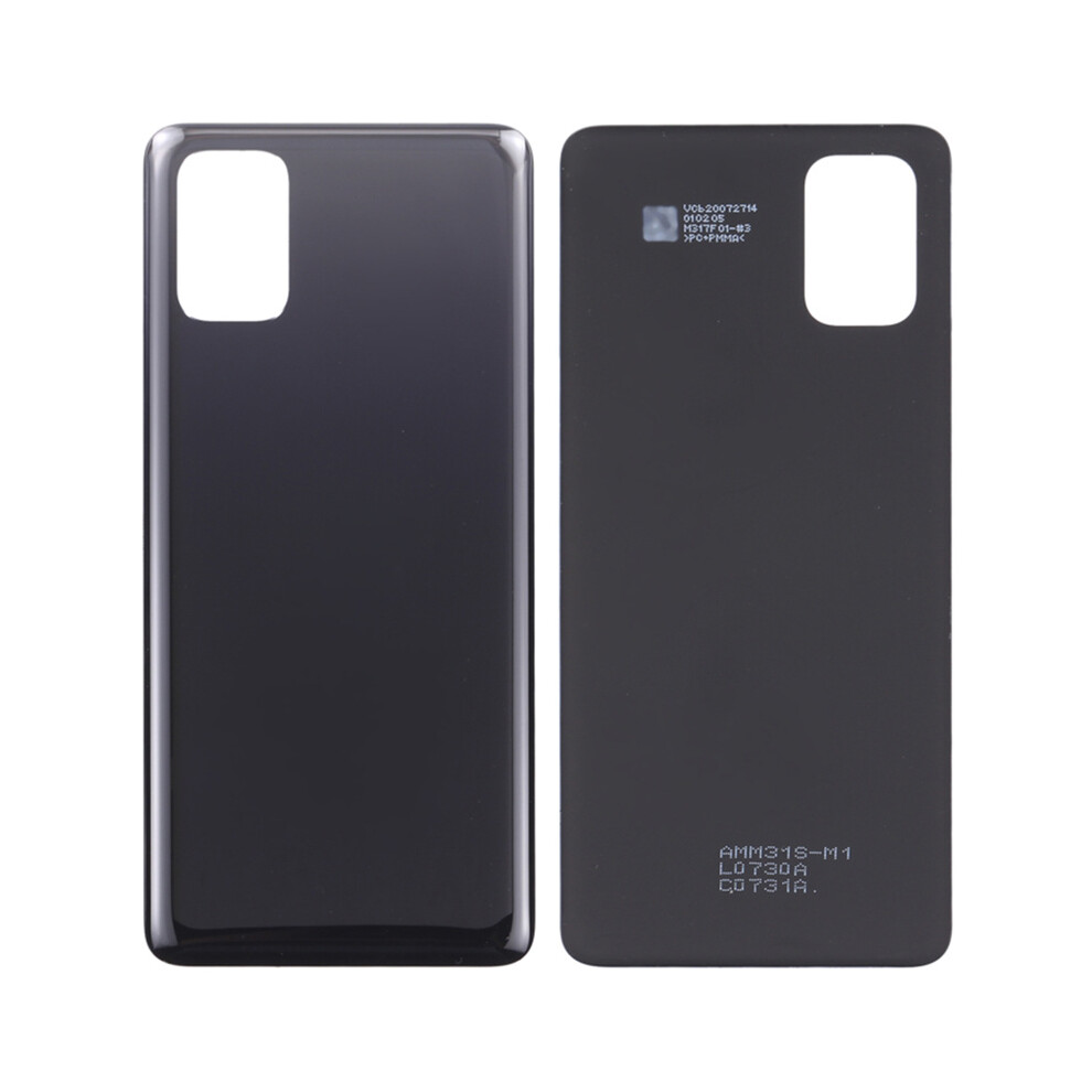 (Black) For Samsung Galaxy M31s M317 Back Battery Housing Cover Replacement Part Black 6914274060384