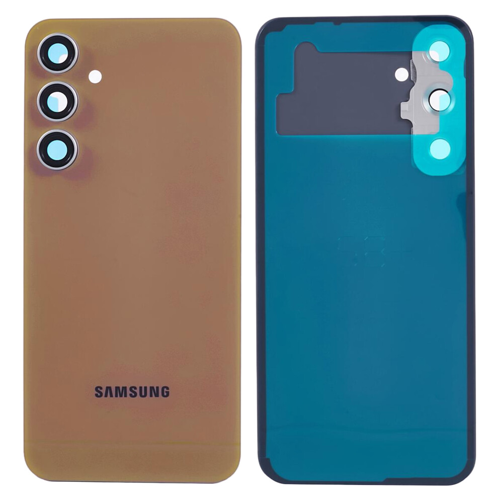 (Yellow) For Samsung Galaxy S23 Fe S711 Battery Housing With Adhesive Sticker+Camera Lens Cover Yellow 6914278480720