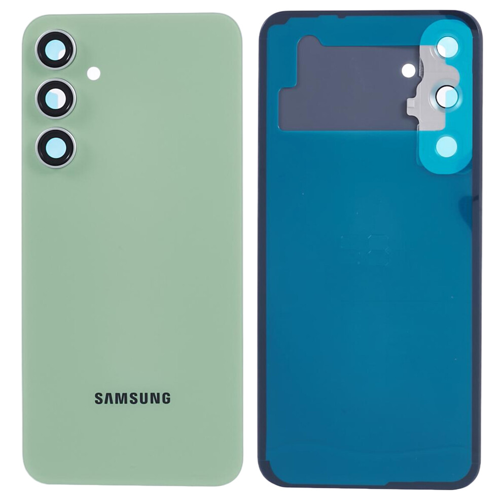 (Green) For Samsung Galaxy S23 Fe S711 Battery Housing With Adhesive Sticker+Camera Lens Cover Green 6914274532706