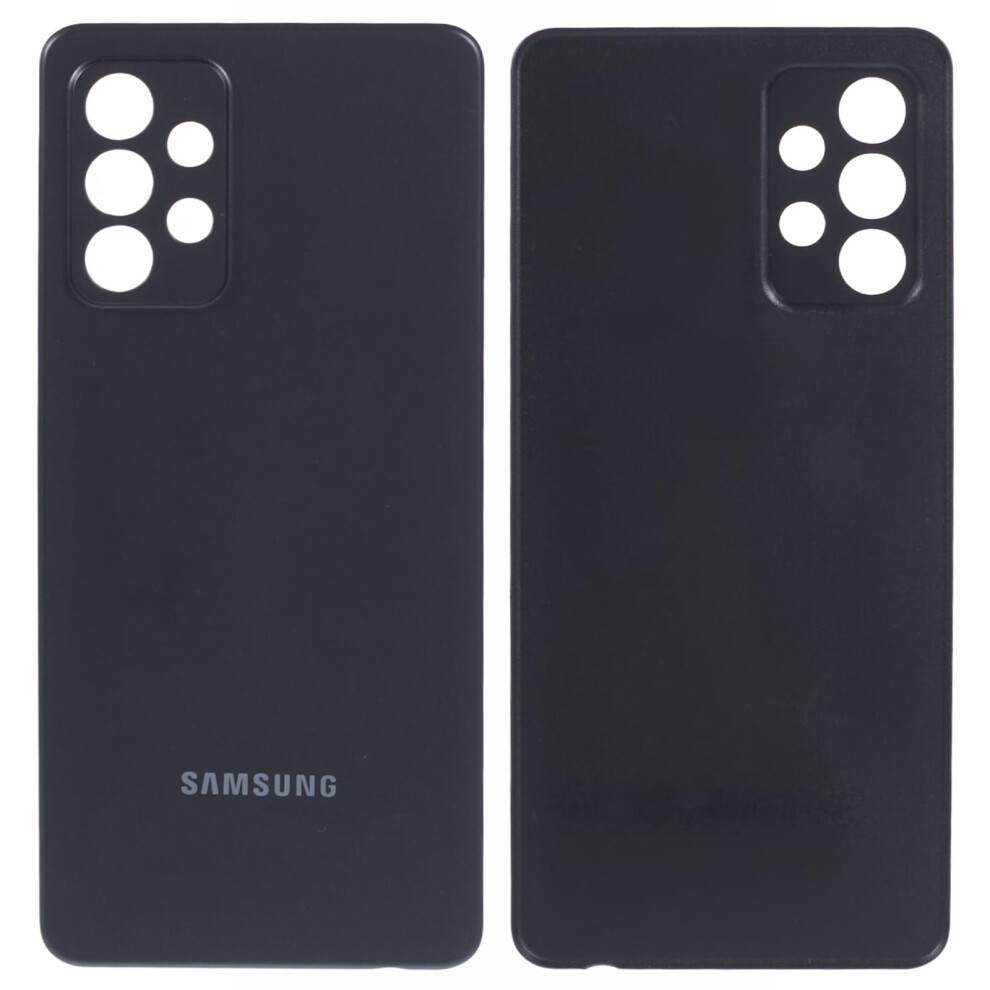 (Black) For Samsung Galaxy A52s 5G A528/A52 5G A526/A52 4G A525 Oem Back Battery Housing Cover Replacement Part Black 6914275135333