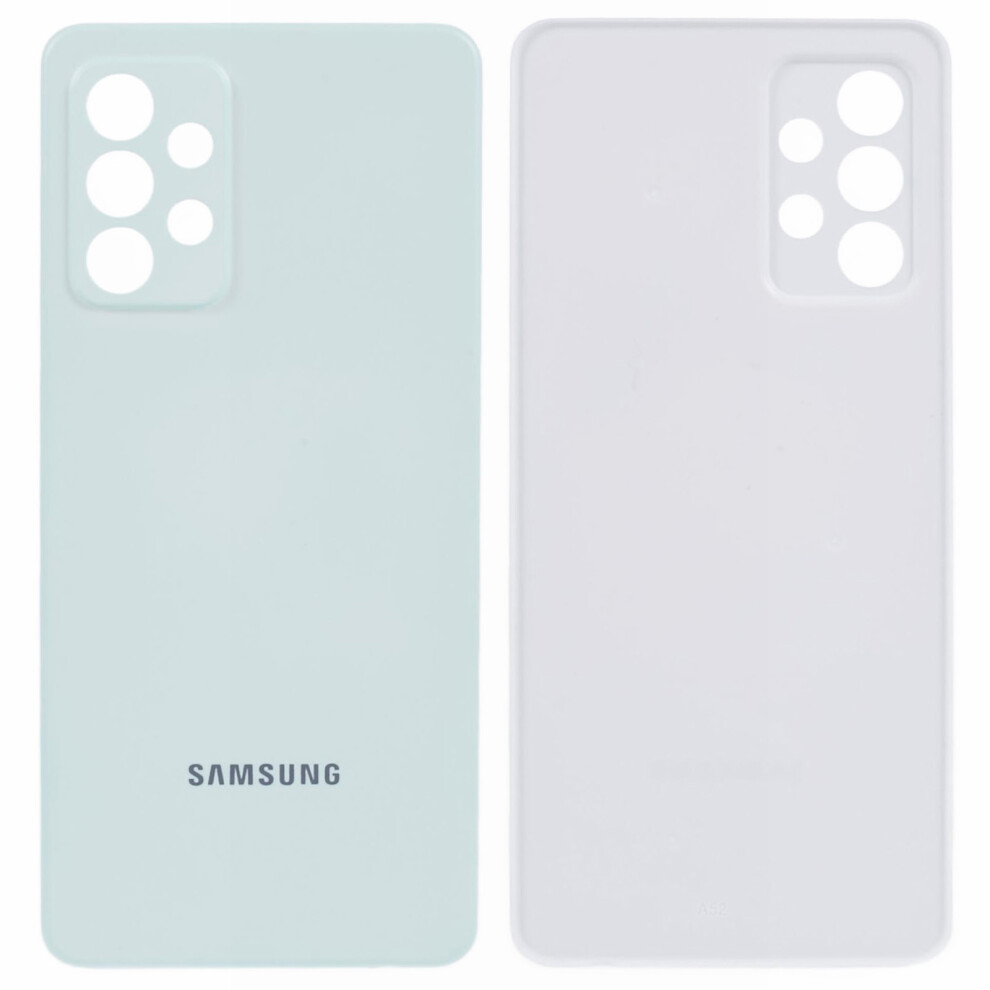 (Green) For Samsung Galaxy A52s 5G A528/A52 5G A526/A52 4G A525 Oem Back Battery Housing Cover Replacement Part Green 6914273533865