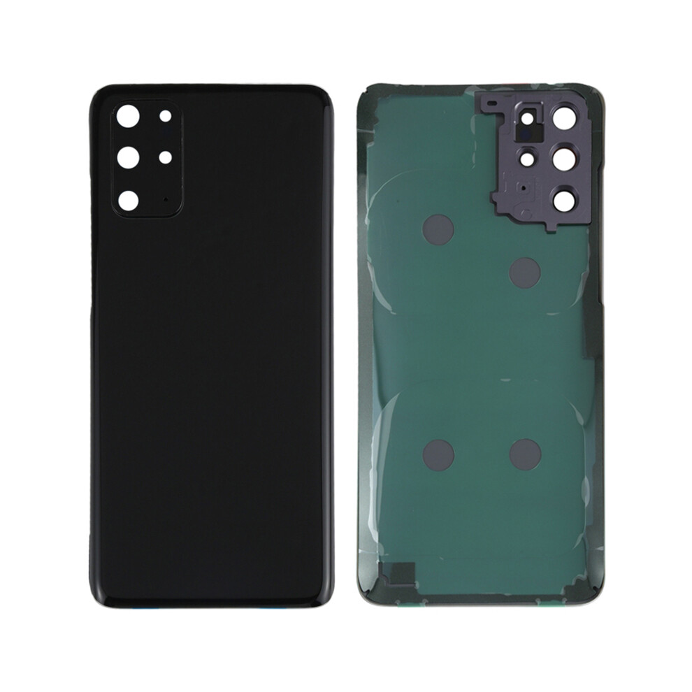 (Black) For Samsung Galaxy S20 Plus 4G G985 Battery Housing With Adhesive Sticker+Camera Lens Cover Black 6914271989213