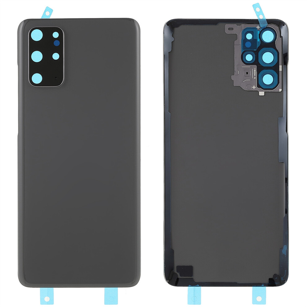 (Grey) For Samsung Galaxy S20 Plus 4G G985 Battery Housing With Adhesive Sticker+Camera Lens Cover Grey 6914276355402