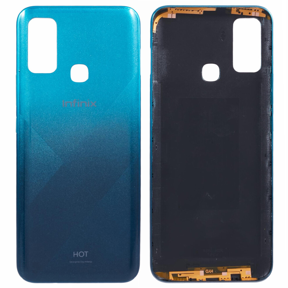 (Green) For Infinix Hot 9 Play X680 Back Battery Housing Cover Replacement Green 6914275035275