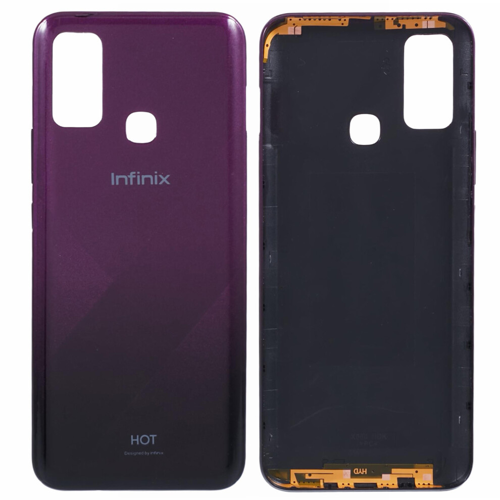 (Purple) For Infinix Hot 9 Play X680 Back Battery Housing Cover Replacement Purple 6914278260230