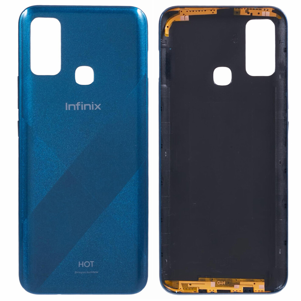 (Blue) For Infinix Hot 9 Play X680 Back Battery Housing Cover Replacement Blue 6914277180447