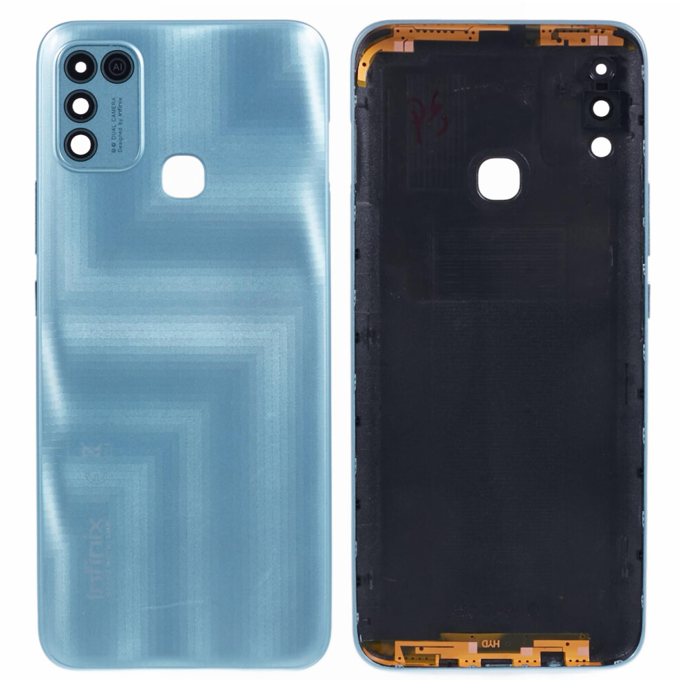 (Green) For Infinix Hot 10 Play X688 Replacement Part Back Battery Housing Cover Green 6914271838948