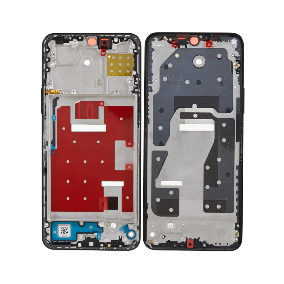 (Midnight ) For Honor X8a 4G Crt-Lx1 Crt-Lx2 Crt-Lx3 Oem Middle Plate Frame Phone Spare Part (Without Logo) Black 6914276090365