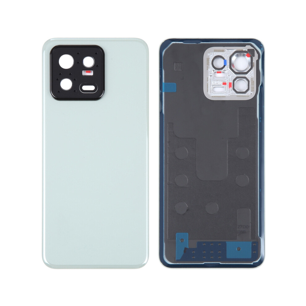 (Green) For Xiaomi 13 Back Battery Housing Cover With Camera Ring Lens Cover Spare Part Green 6914272403916