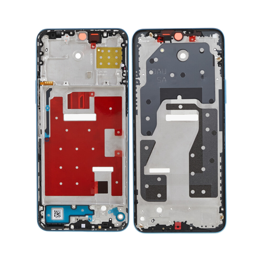 ( Lake) For Honor X8a 4G Crt-Lx1 Crt-Lx2 Crt-Lx3 Oem Middle Plate Frame Phone Spare Part (Without Logo) Cyan 6914278760464