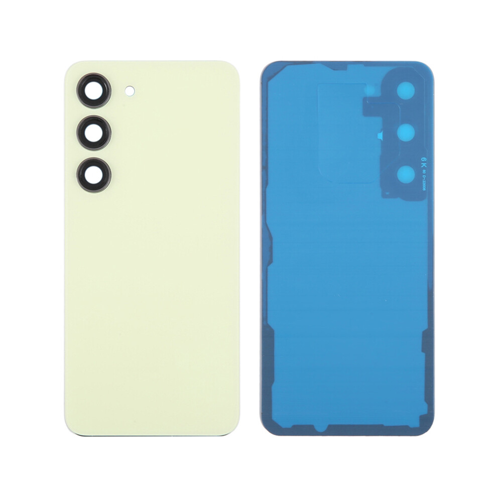 (Lime) For Samsung Galaxy S23 S911 Battery Housing With Adhesive Sticker+Camera Lens Cover 6914275396260