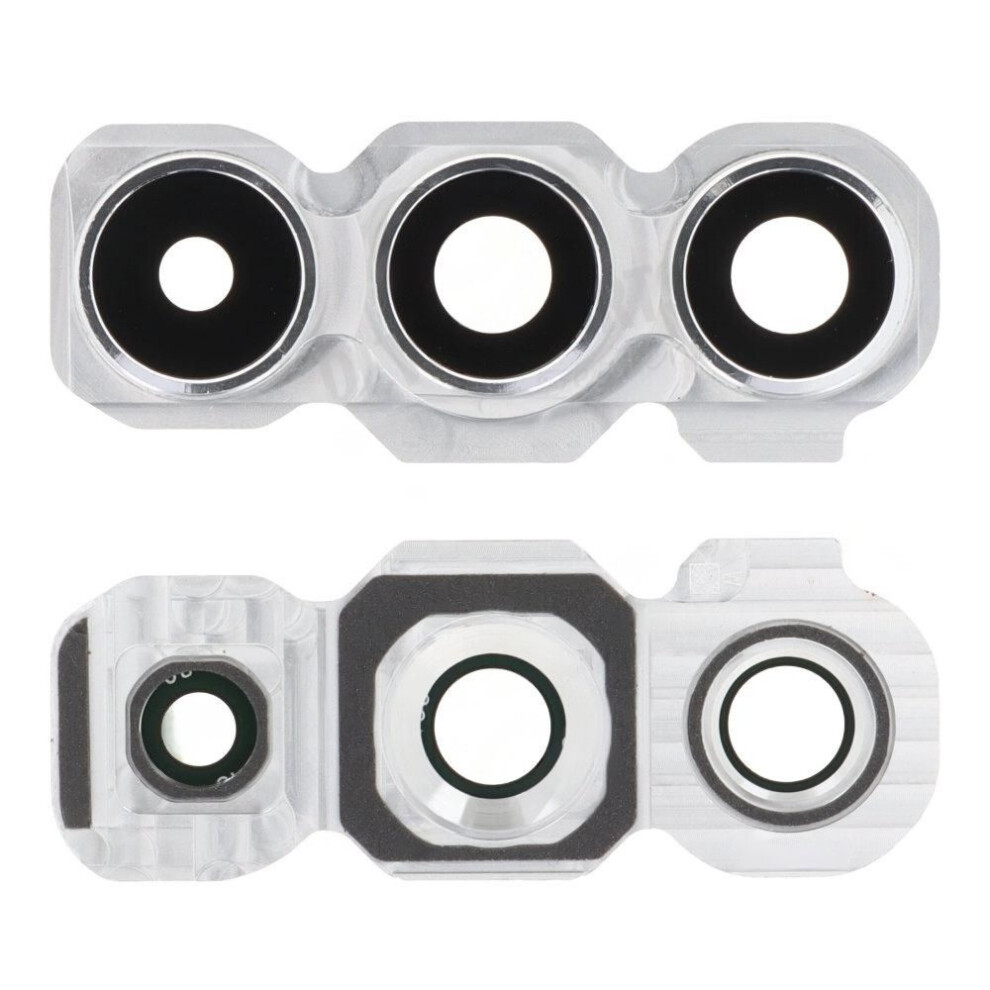 (Silver) For Samsung Galaxy A54 5G A546 Oem Rear Camera Rim Lens Cover (Without Logo) Silver 6914273915340