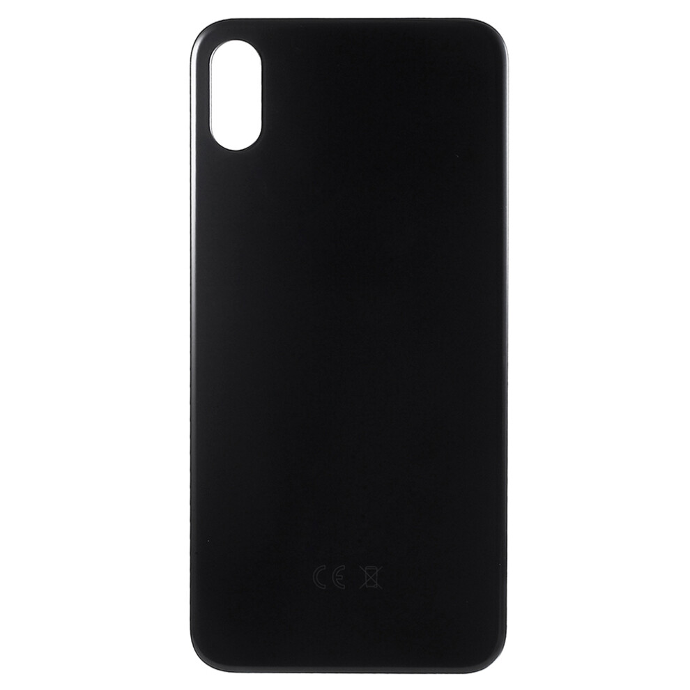 (Black) For Iphone Xs Max Back Battery Housing Cover Replacement Part (Eu Version) (Big Hole) Black 6914271247672