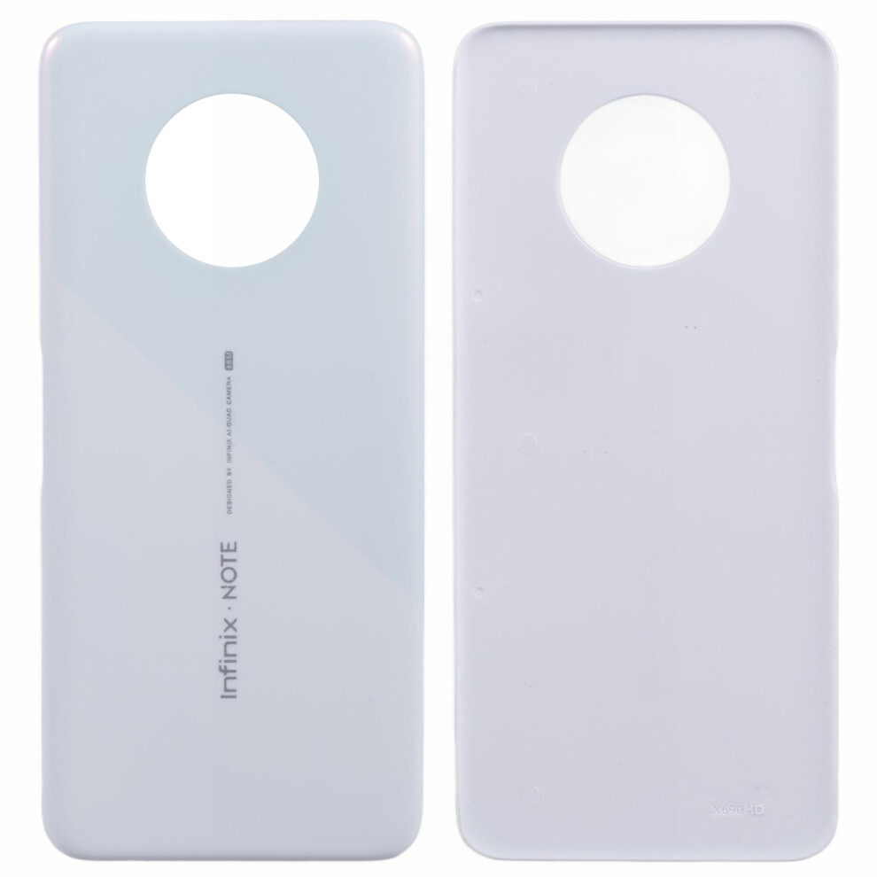 (White) For Infinix Note 7 X690 Back Battery Housing Cover Replacement White 6914277132163