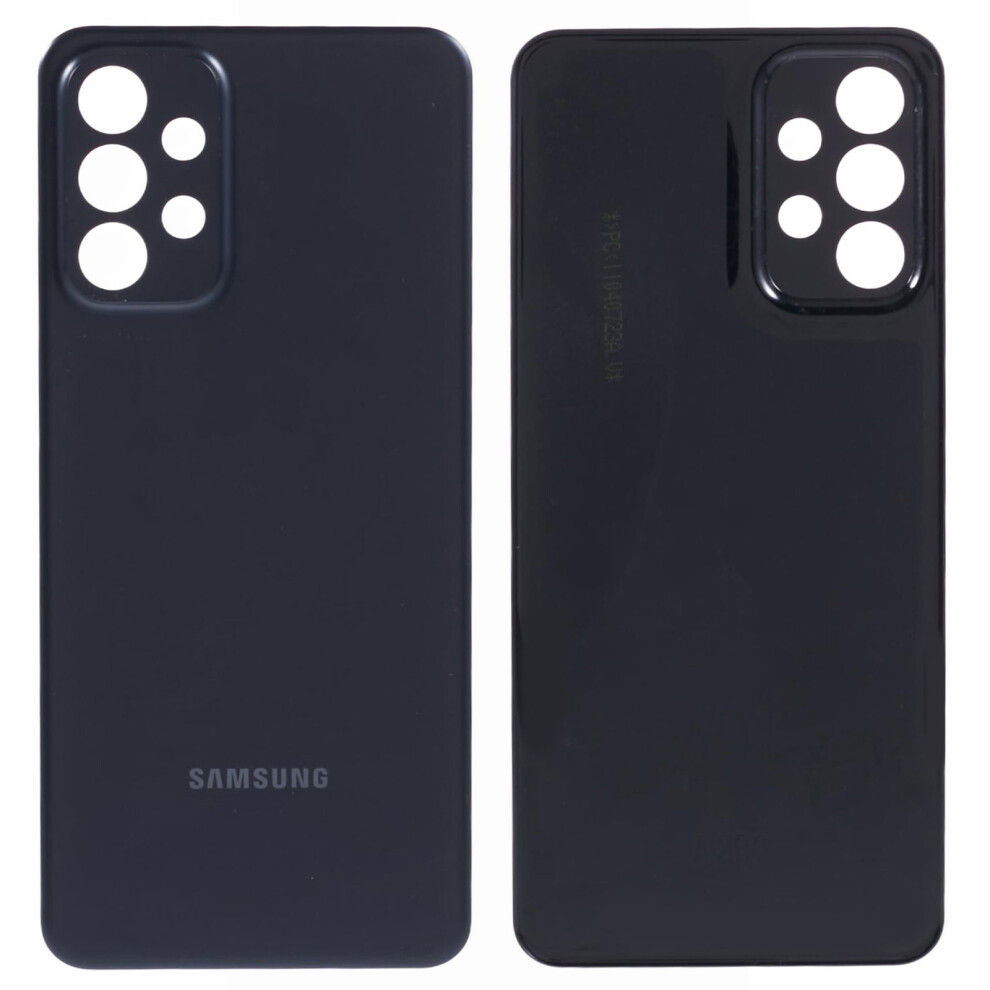 (Black) For Samsung Galaxy A23 5G (Global Version) A236 Oem Back Battery Housing Cover Replacement Part Black 6914278193309